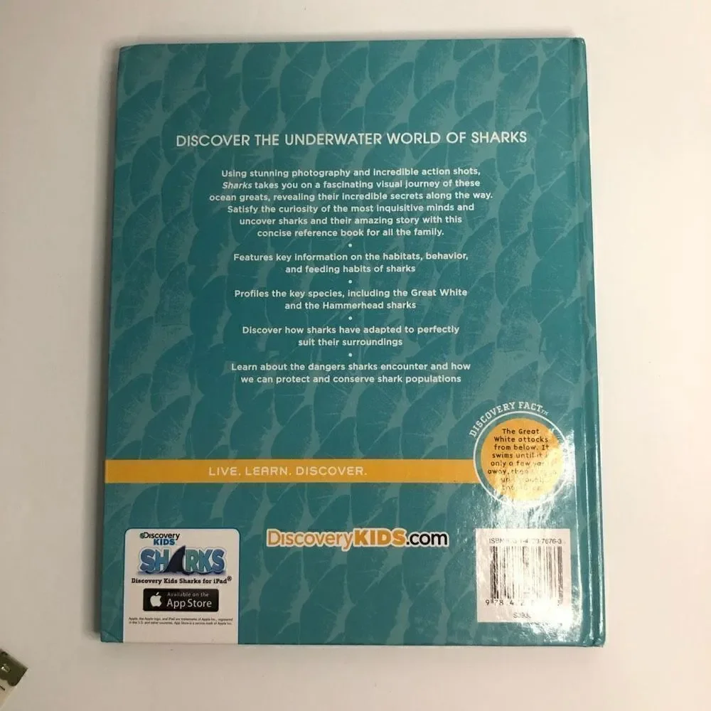 discovery kids sharks hardcover by parragon books educational homeschool library